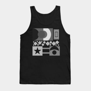 Neo geo abstract pattern Tank Top